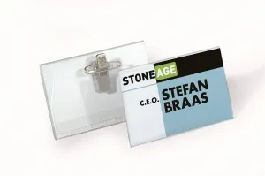 DURABLE Visačka štipec+špendlík DURABLE 90x54mm 5ks (DU861019)