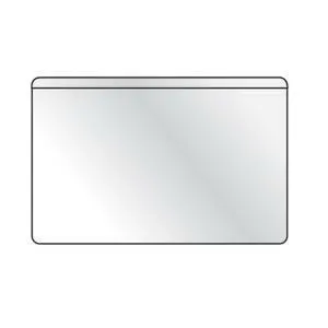 Samolepiace vrecko vizitkové s otvorom zhora DURABLE 94x61mm 100ks DU829319