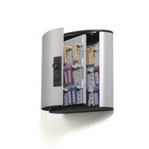 Skrinka na 36 klúčov so zámkom na kód DURABLE KEY BOX CODE 36 striebor