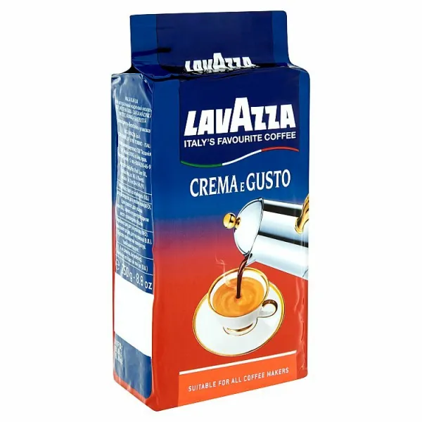 Lavazza Crema e Gusto mletá káva vybraná zmes 250 g
