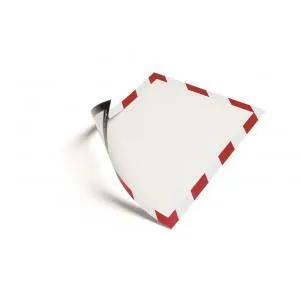 Durable Panel DURAFRAME MAGNETIC SECURITY A4 červeno-biely
