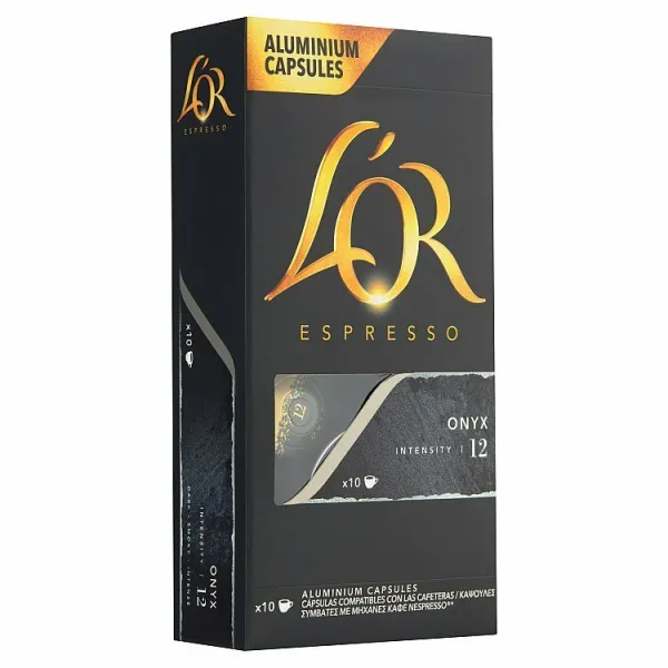 L'OR Espresso Onyx 10 kapsúl 52 g