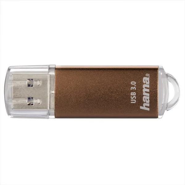 Hama FlashPen Laeta, USB 3.0, 64 GB, 40 MB/s, hnedý 85235110