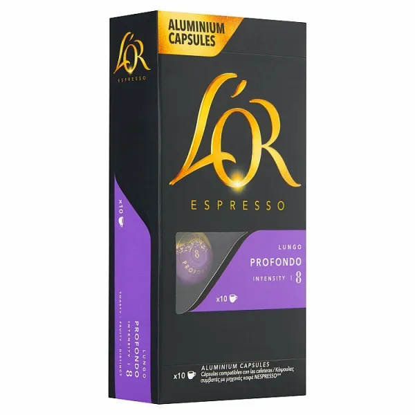 L'OR Espresso Lungo Profondo 10 kapsúl 52 g