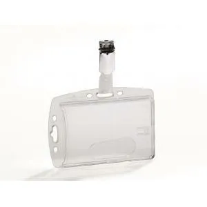 DURABLE Visačka na plastovú kartu so štipcom DURABLE 85x54mm 25ks (DU800519)
