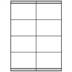 Etikety univerzálne 105x72mm Agipa A4 100 hárkov