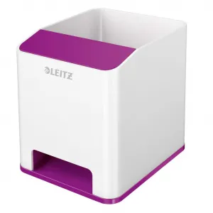 Leitz Stojan na perá hudobný WOW - Biela / purpurová
