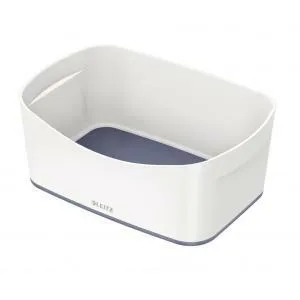 LEITZ Stolný box Leitz MyBox biela/sivá (ES525701)