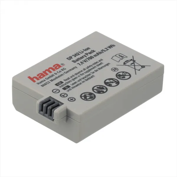 Hama fotoakumulátor typ Canon LP-E5, Li-Ion 7,4 V/700 mAh 85076000