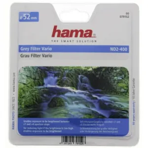 Hama vario šedý Neutral-Density Filter, ND2-400, 52 mm 90022000