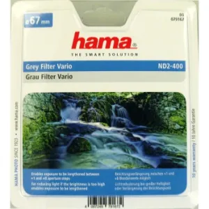 Hama vario šedý Neutral Density Filter, ND2-400 Filter, 67 mm 90022000