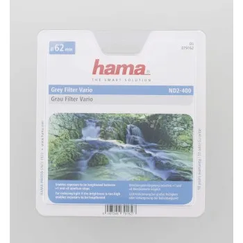 Hama vario šedý Neutral Density Filter, ND2-400 Filter, 62 mm 90022000