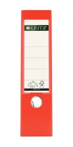 Zakladač pákový Leitz 180° 8cm svetločervený