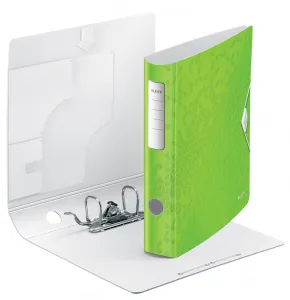 LEITZ 180 Active Wow Pákový zakladač 6,5 cm A4 zelený