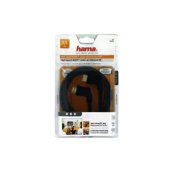 Hama HDMI kábel vidlica-vidlica, kolmé konektory, pozlátený, 3*, 1,5 m 85444290