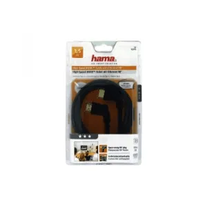 Hama HDMI kábel vidlica-vidlica, kolmé konektory, pozlátený, 3*, 1,5 m 85444290