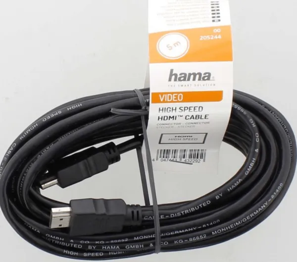 Hama HDMI kábel 5 m, nebalený 85444290