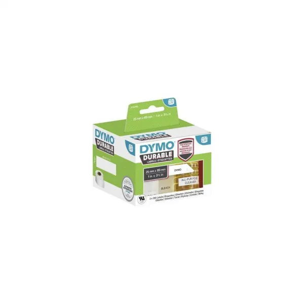 Dymo polypropylenové štítky 89mm x 25mm, biele, multifunkčné, 2x350 ks, 2112285