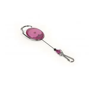 DURABLE Výsuvný kotúč so svorkou DURABLE JOJO STYLE svetlofialový 1ks (DU832712)
