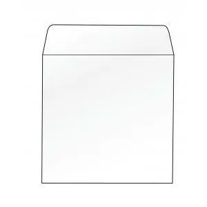 Harmanec-Kuvert Obálky na CD 125x125 bez okienka 100 ks