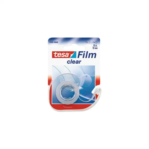 Lepiaca páska TESA clear 19 mm x 10 m s dispenzorom
