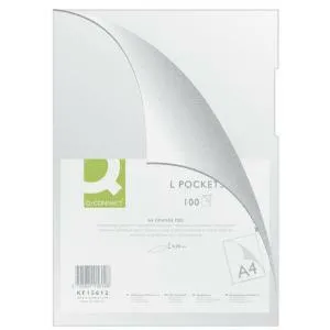 Q-CONNECT Obal L na dokumenty Q-Connect matný 80mic