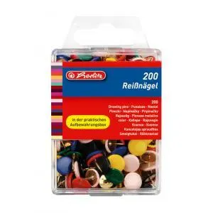HERLITZ Pripináčiky farebné Herlitz 200ks (HL770109)