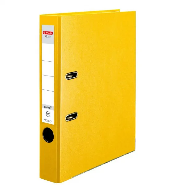 Herlitz pákový zakladač A4 5 cm žltý