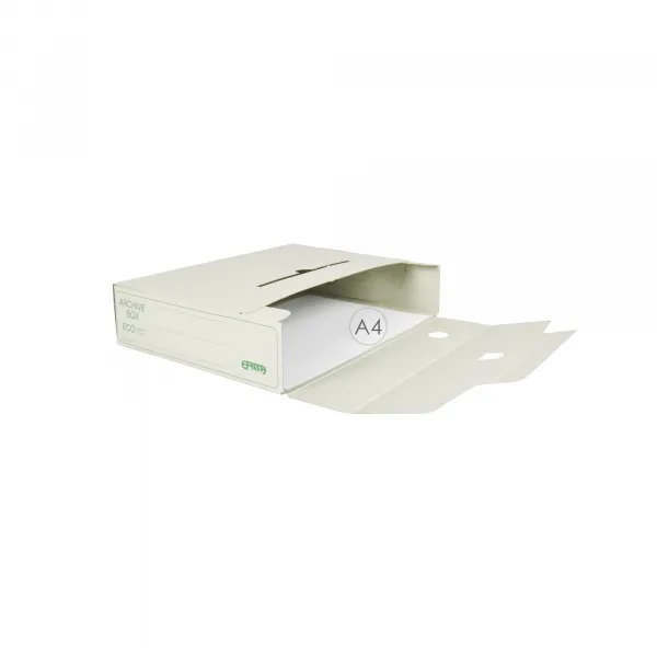Emba I/75/Eco/Z Eco archivačný box A4 zelený 33 x 26 x 7,5 cm