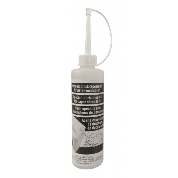 Olej HSM pro skartovací stroje 250 ml