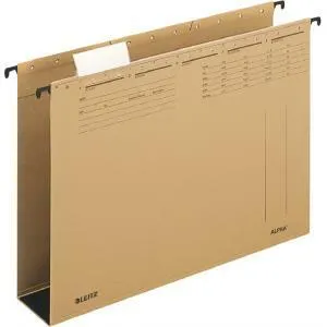 Esselte Závesný obal Leitz ALPHA 60mm dno hnedý