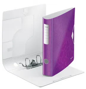 LEITZ 180 Active Wow Pákový zakladač 6,5 cm A4 fialový