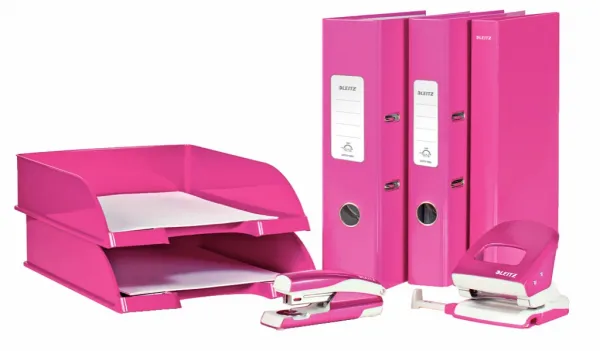 LEITZ 180 Active Wow Pákový zakladač 6,5 cm A4 ružový