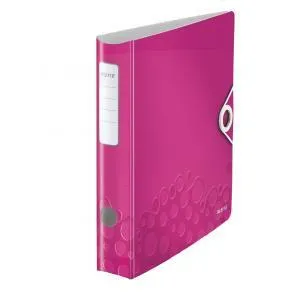 LEITZ 180 Active Wow Pákový zakladač 6,5 cm A4 ružový