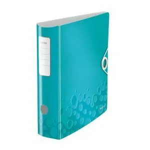 LEITZ 180 Active Wow Pákový zakladač 8,2 cm A4 ľadovo modrý