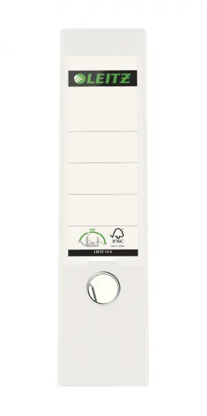 Leitz 180° pákový zakladač plastový A4 8 cm biely