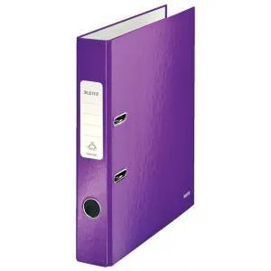 LEITZ 180 Wow Pákový zakladač 5,2 cm A4 fialový