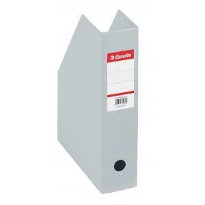 ESSELTE Zakladač, PVC/kartón, 70 mm, skladací,, Vivida sivá