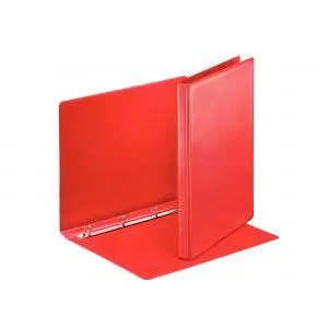 Prezentačné krúžkové zakladače Esselte - Červená, A4, 16 mm, 30 mm, 4RR, 140 listov