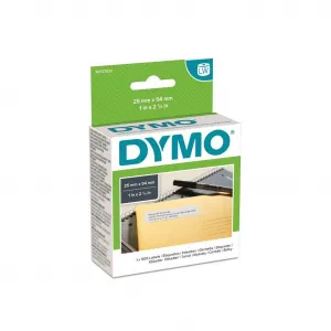 Dymo papierové štítky 54mm x 25mm, biele, pre spiatočnú adresu, 500 ks, 11352, S0722520 11352