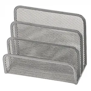 Q-CONNECT Drôtený stojan na listy 170x135x83mm strieborný