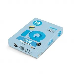 Farebný papier IQ color ľadovomodrý OBL70 A4 80g Mondi