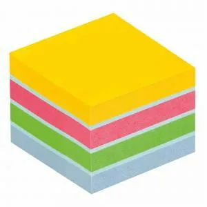 POST-IT Bloček kocka Post-it 51x51 mini mix farieb (MM205130)