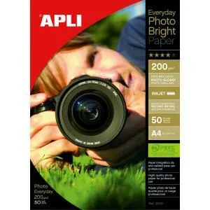 Fotopapier APLI A4 Bright 200g 50 hárkov