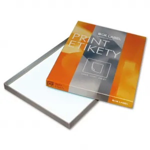 Etikety polyesterové 105x148mm APLI 20 hárkov