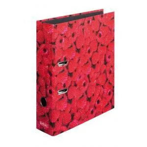 Herlitz Šanón pákový A4 8 cm lamino malina