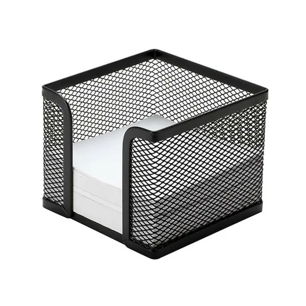 Q-CONNECT Drôtený stojan na blok `kocka` 95x80x95mm čierny