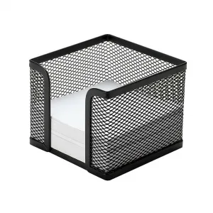 Q-CONNECT Drôtený stojan na blok `kocka` 95x80x95mm čierny