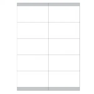 Agipa Etikety univerzálne 105x57mm Etibox A4 100 hárkov
