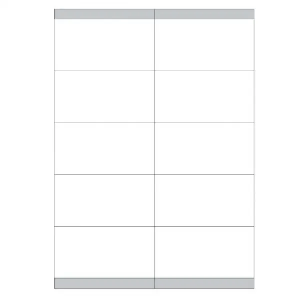 Agipa Etikety univerzálne 105x57mm Etibox A4 100 hárkov